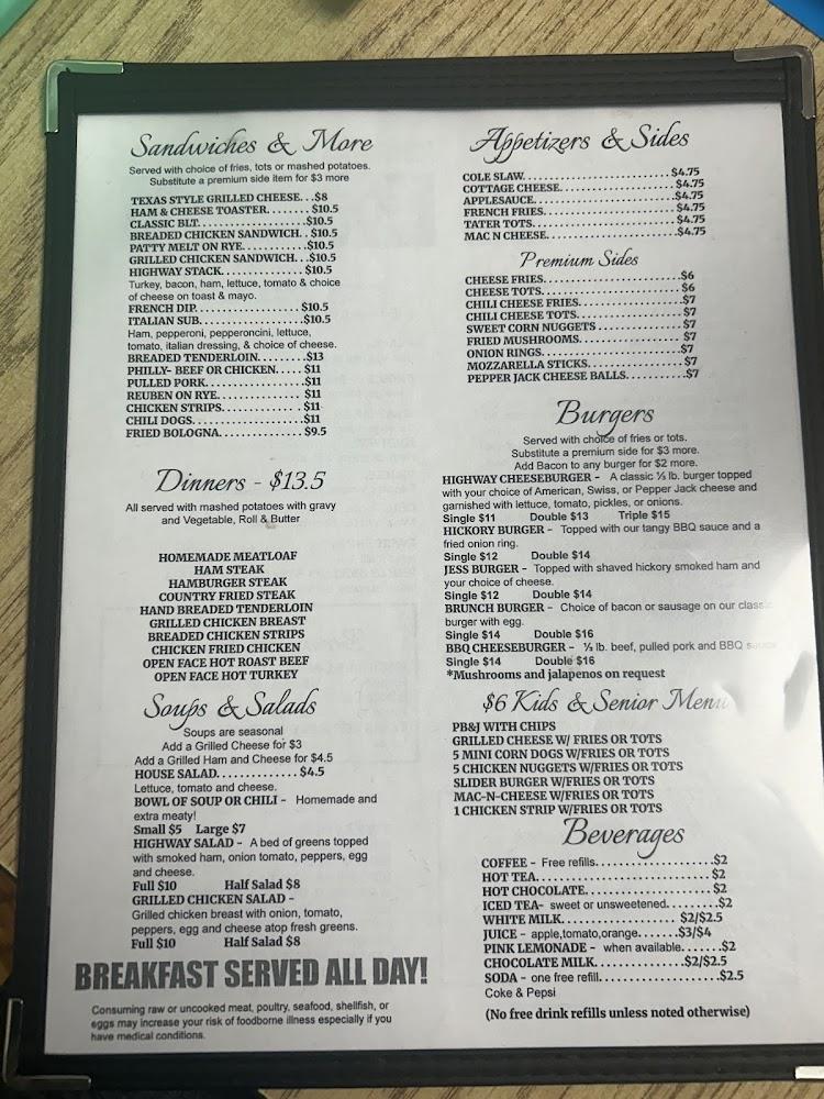 Highway Cafe Texas Style Grilled Cheese
