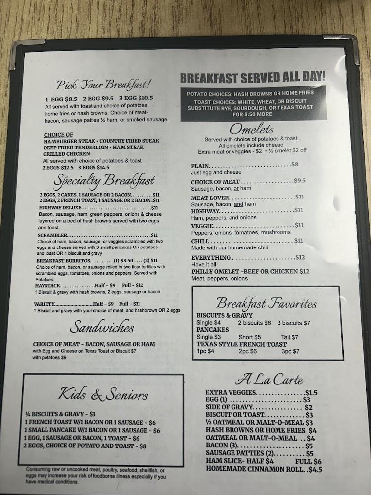 Highway Cafe Ham & Cheese Toaster
